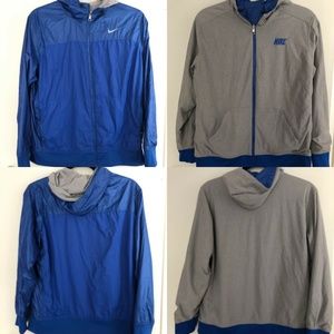 Nike Hoodie Jacket Reversible Mens XL